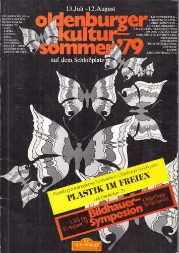 Oldenburg. - herausgegeben von Dieter Isensee: Der Oldenburger Kultursommer 1979. Dokumentation. 