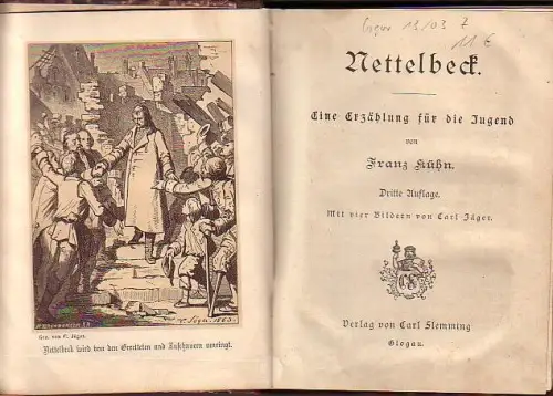 Joachim Nettelbeck. Eine Erzählung für die Jugend. (= Spiegelbilder aus der Geschichte des deutschen Vaterlandes, Band VII)