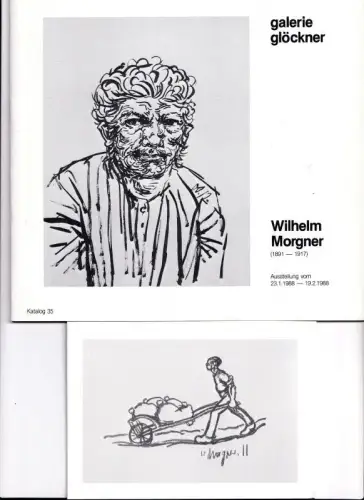 Wilhelm Morgner (1891 - 1917) Ausstellung vom 23.1.1988 - 19.2.1988 - Katalog Nr. 35