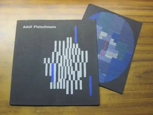 Adolf Fleischmann. - Mit beiliegender Originalgrafik! - zur Ausstellung im Württembergischen Kunstverein Stuttgart, 1966