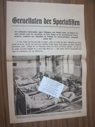 Greueltaten der Spartakisten