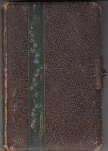 Poesiealbum. Eigentum für Klara Nitschmann, Elbing.   eingetragen haben sich u. a. die Brüder Walter, Kurt, Ernst und Fritz (Nitschmann), die Lehrer Rob. Wermter.. 