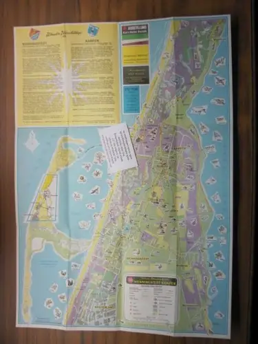 Kampen. Illustrierte Wanderkarte