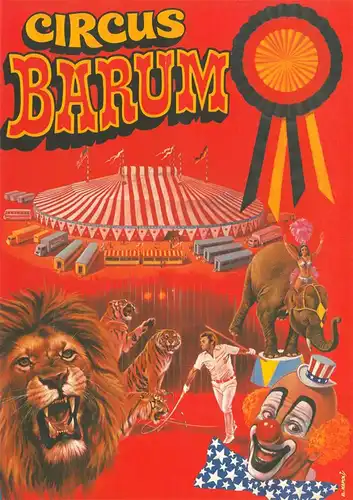 Circus Barum Circus Barum - Programmheft ca. 1988