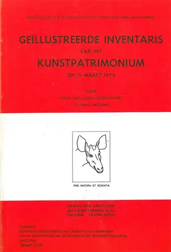Van Loock-Vervreckmoes, Hilda und Frans Mertens Geillustreerde Inventaris van het Kunstpatrimonium op 15 Maart 1975