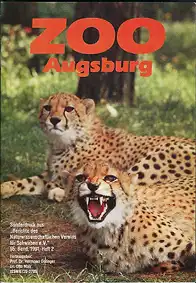 Zoo Augsburg Sonderdruck aus &quot;Berichte des Naturwissenschaftlichen Vereins für Schwaben e.V.&quot; 95. Band, Heft 2 (Geparden)