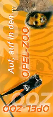 Kronberg (Opel-Zoo Taunus) Faltblatt: Auf, auf in den Opel-Zoo