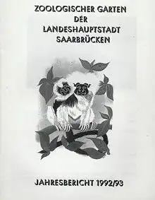 Zoo Saarbrücken Jahresbericht 1992/93