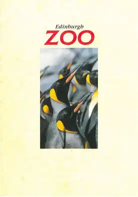 Edinburgh Zoo Guide (Pinguine) (Umschlag innen vorne: Auchen Castle Hotel)