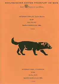 Zoo Frankfurt Int. Zuchtbuch für den Waldhund