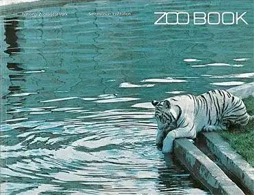 National Zool. Park Guide (weißer Tiger). Zoo book