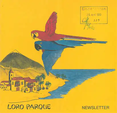 Loro Parque Puerto de la Cruz, Teneriffa Newsletter Mrz 93