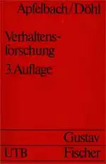 Verhaltensforschung, 3. Auflage. 