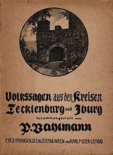 Volkssagen aus den Kreisen Tecklenburg und Iburg. 