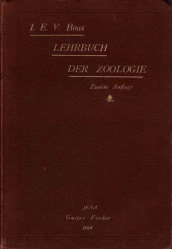 Lehrbuch der Zoologie (2. Auflage). 