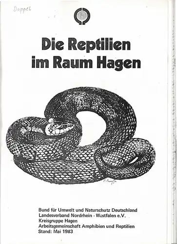 Die Reptilien im Raum Hagen. 