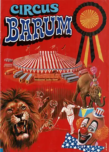 Circus Barum - Programmheft ca. 90er. 