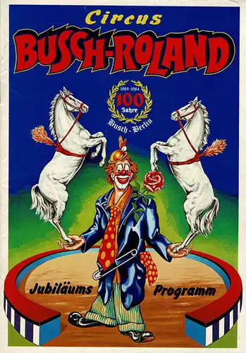 Programmheft Saison 1985 (Jubiläums Programm). 