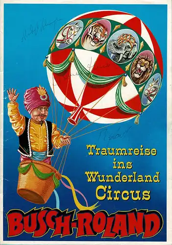 Traumreise ins Wunderland Circus. 
