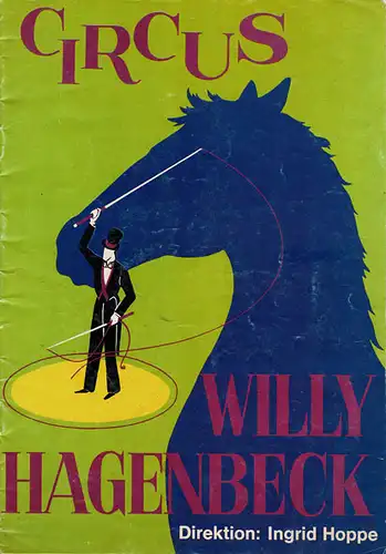 Programmheft (Direktion Ingrid Hoppe). 