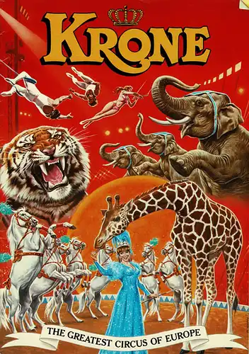 Circus Krone - Programmheft 1988. 