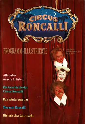 Programm-Illustrierte 1988 (innen). 