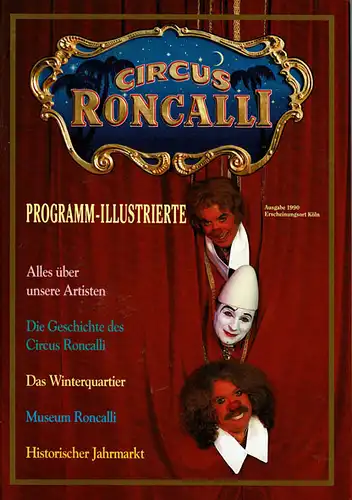 Programm-Illustrierte 1990. 