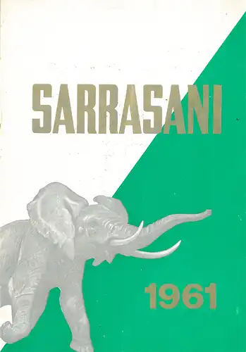 Circus Sarrasani - Programmheft 1961. 