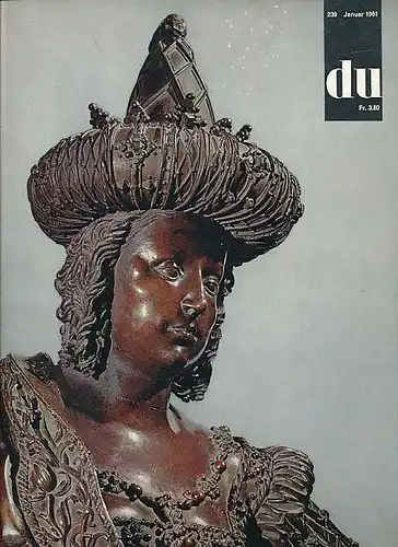 du Kulturelle Monatsschrift. Januar 1961, Nr. 239. 
