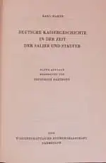 Deutsche Kaisergeschichte in der Zeit der Salier und Staufer. 