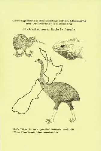 12 Vorträge zu dem Thema "Portrait unserer Erde - Leben in unterschiedlichen Habitaten (Inseln, Wüste, Flüsse, Meer und Küste, Tropische Wälder)" gehalten im Zoologischen Museum der Universität Heidelberg, 1992-95. 