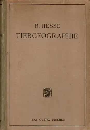 Tiergeographie auf ?kologischer Grundlage. 