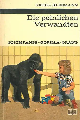 Die peinlichen Verwandten. Schimpanse, Gorilla, Orang. 
