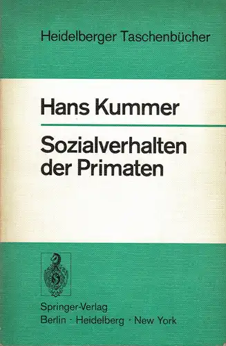 Sozialverhalten der Primaten. 