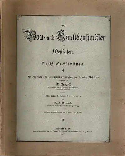 Die Bau- und Kunstdenkmäler des Kreises Tecklenburg / in: Die Bau- und Kunstdenkmäler von Westfalen. 