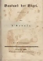 Baukunst der Vögel. 