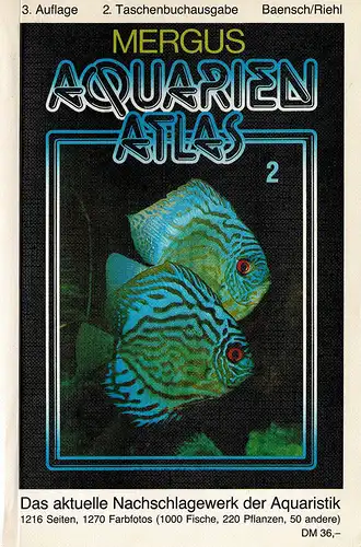 Aquarienatlas, Band 2, Seltene Fische und Pflanzen, 3. Aufl., 2. TB-Auflage. 