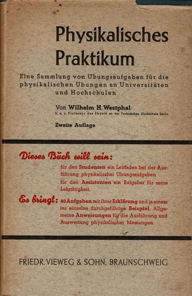 Physikalisches Praktikum Uni Tübingen Physikalisches Praktikum: Eine Sammlung von Übungsaufgaben für die