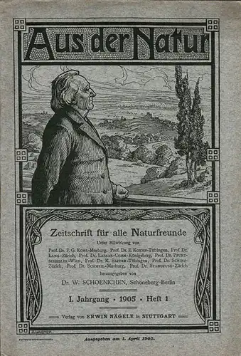 Aus der Natur. Zeitschrift fr alle Naturfreunde : Unter Mitwirkung von.herausgegeben von Walther Schoenichen (Jg. 1, Heft 1). 