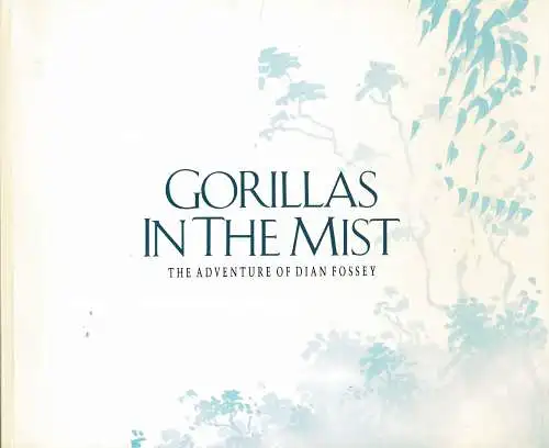 Gorillas in the mist - The adventure of Dian Fossey - Booklet zum Film mit Sigourney Weaver. 
