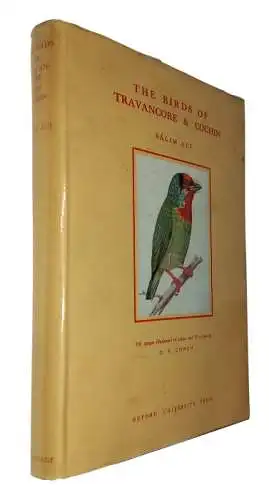 The birds of Travancore & Cochin. With 101 species illustrated in colour and 32 in black-and-white by D. V. Cowen. 