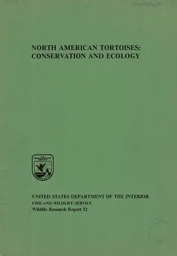 North American Tortoises: Conservation and Ecology. Wildlife Research Report 12. 