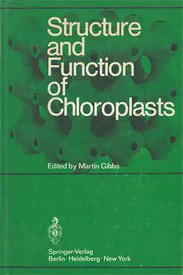 Structure and Function of Chloroplasts. 