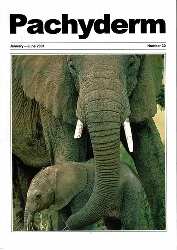 Pachyderm: January-June 2001: Number 30. 