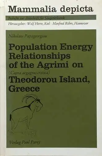 Population Energy Relationships of the Agrimi on Theodorou Island. 
