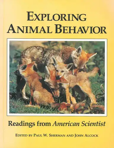 Exploring Animal Behavior. Readings from American Scientist. 