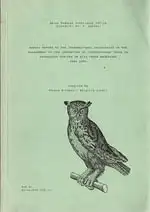 Annual Report - Endangered Species of Wild Fauna and Flora 1986. 