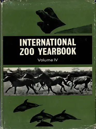 International Zoo Yearbook, vol 4, Aquatic Exhibits in Zoos and Aquaria - reprint v. 1971. 