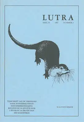 LUTRA, Deel 30, 1987, Nummer 2 (Walvisnummer). 