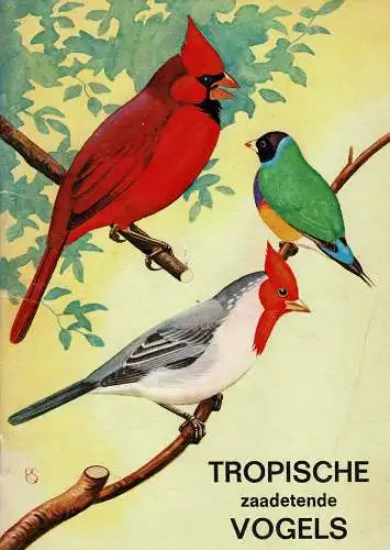 Tropische zaadetende Vogels. 